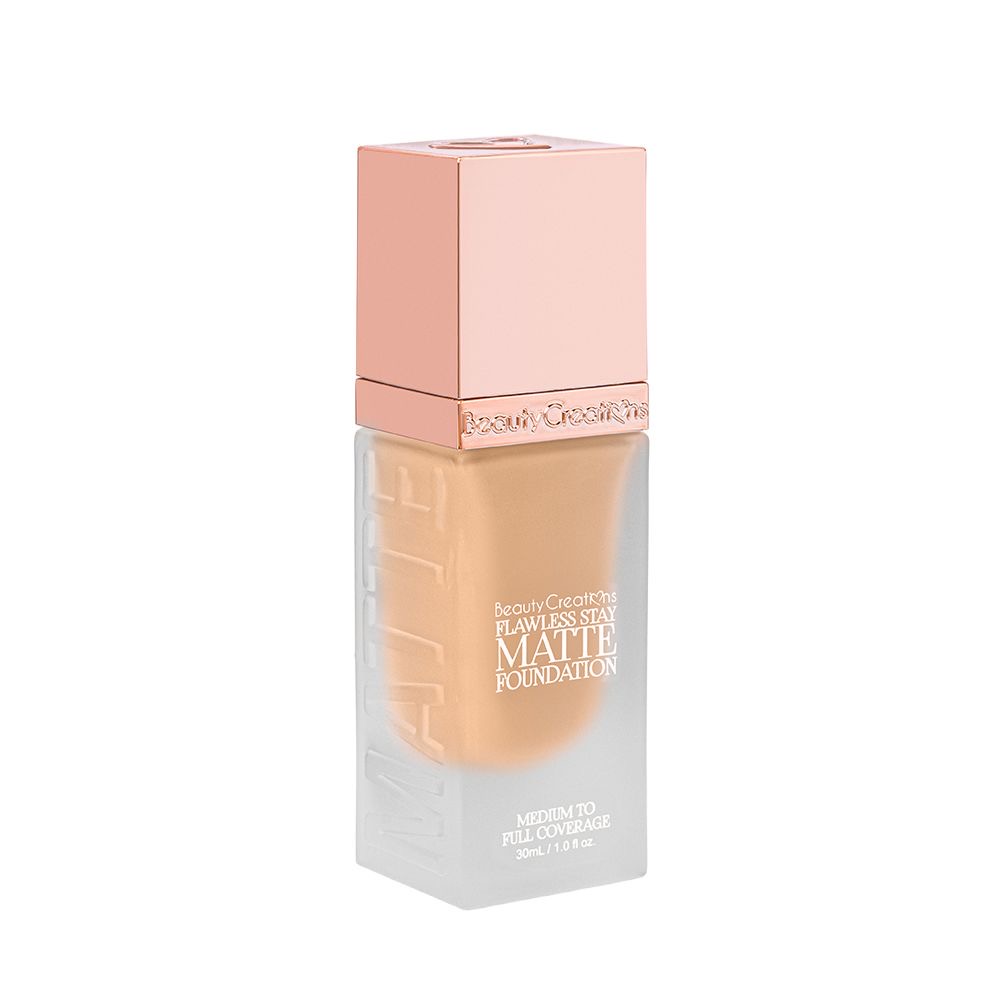 Fundation Stay Matte Beauty Creations (Tono 20C)