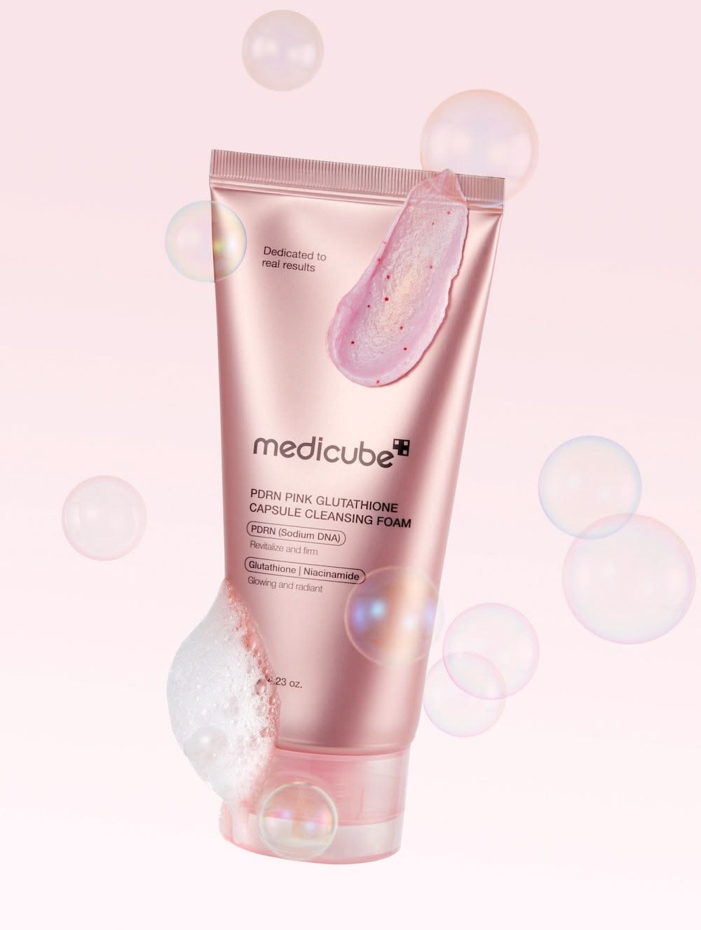 Limpiador  medicube PDRN PINK Gluthathione Foam 120gr