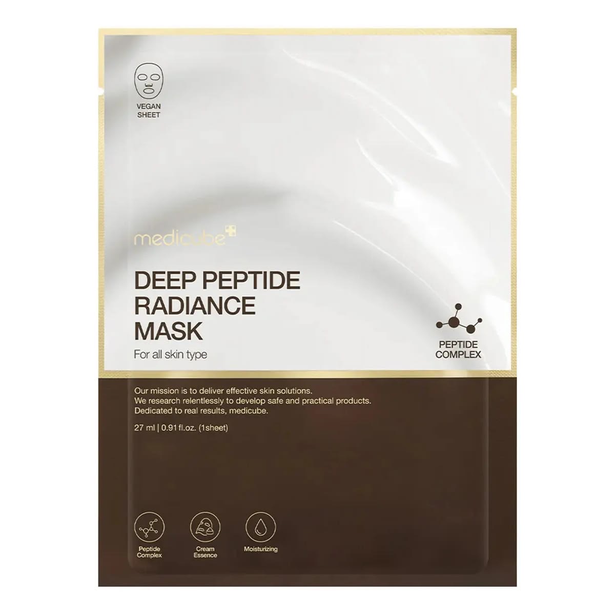Mascarilla Deep peptide Radiance 27ml Medicube