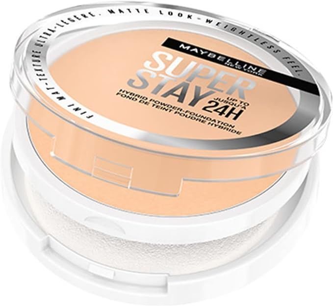 Polvo compacto Superstay Full coverage 24H (tono 112) 6g Maybelline